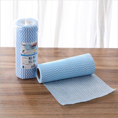 Combo 2 cuộn khăn lau chén dĩa vải không dệt thấm hút nước tốt đa năng dùng 1 lần tiện lợi