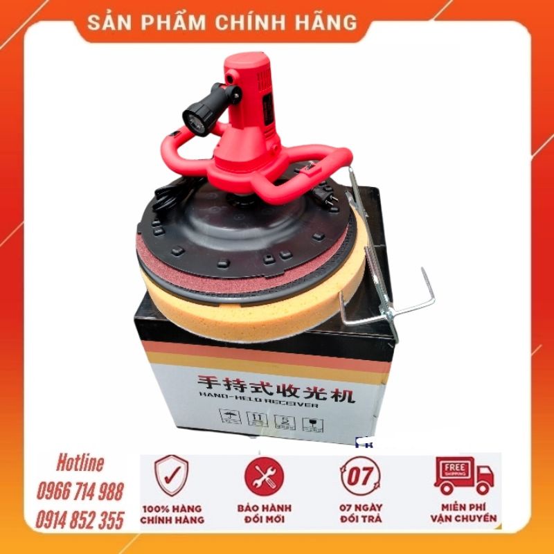 Máy Xoa Hồ Vữa Trát Tường Chà Nhám Đa Năng 380MM 2 Tay Cầm Siêu Nhanh Điều Chỉnh 6 Tốc Độ Có Đèn Pin