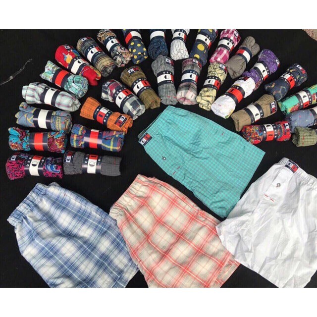 Quần đùi nam mặc nhà, quần đùi nam mặc ngủ- vải kate 100% cotton