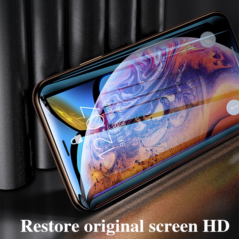 Kính Cường Lực 20d Bảo Vệ Toàn Màn Hình Cho iphone 15 14 13 12 11 pro max plus mini xs max xr x 8 7 6 6s plus se