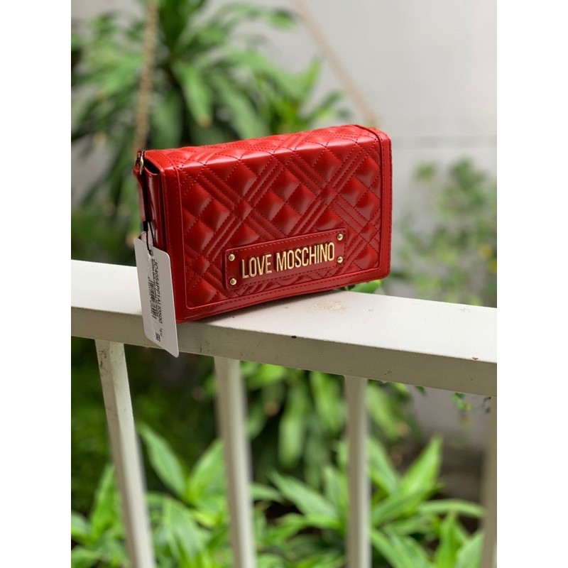 Túi xách Love Moschino (2 màu : đỏ, hồng)