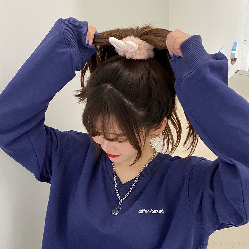 Dây buộc tóc hình thỏ xinh xắn