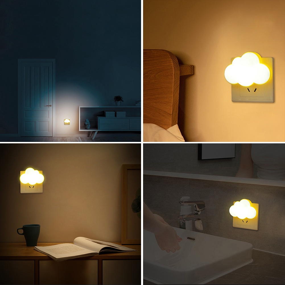Đèn Ngủ LED Hình Đám Mây Dễ Thương Cho Người Lớn Và Trẻ Em