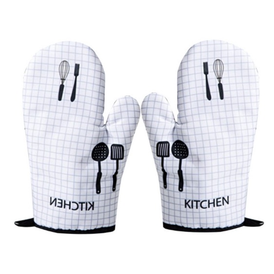 Set 2 Găng tay lò nướng chịu nhiệt găng tay nhà bếp bao tay nhà bếp