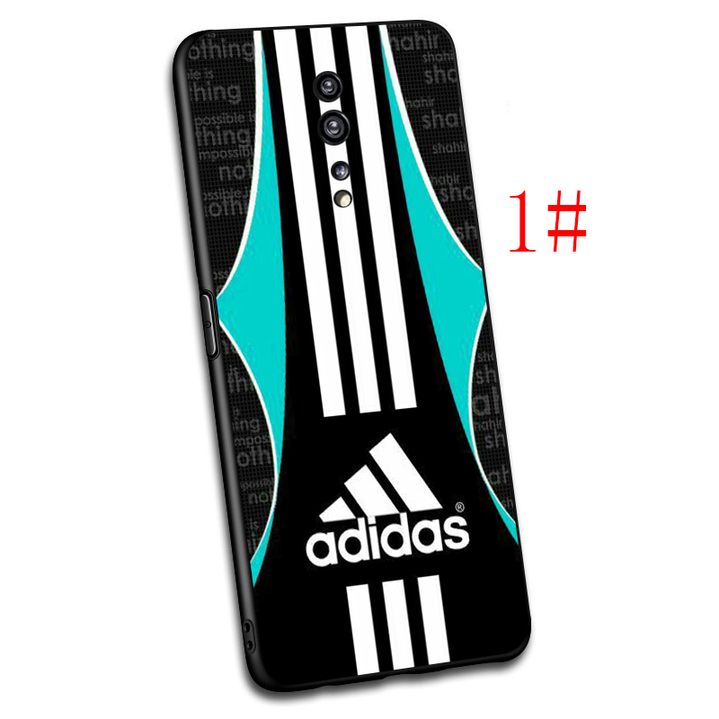 Ốp Lưng Silicone In Logo Adidas Cho Oppo A8 A31 2020 A37 A39 A57 A77 A83 A91 A52 A72 A92 A92S A93