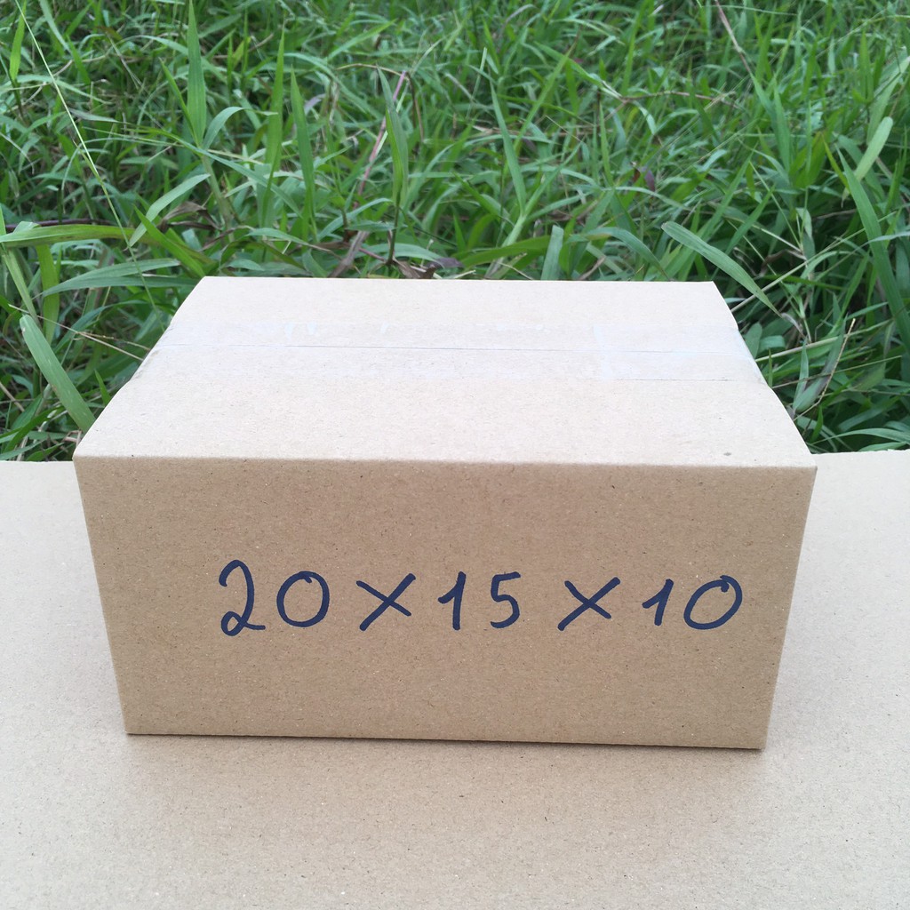 20x15x10 combo 20 hộp carton, thùng giấy đóng gói hàng