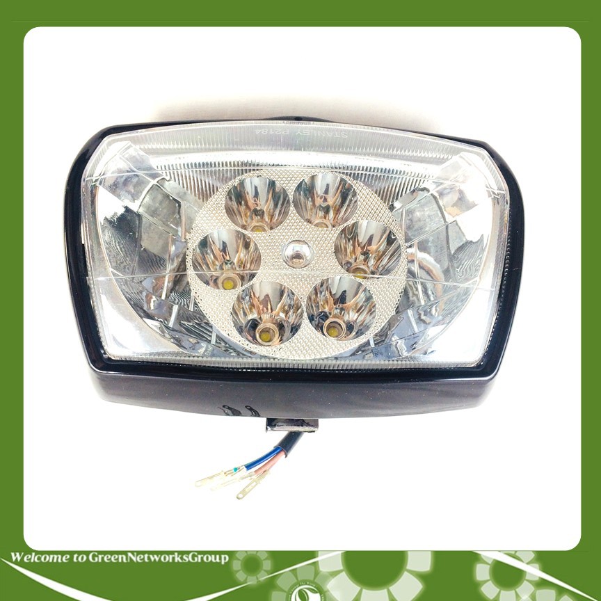 Đầu đèn pha led dành cho xe Dream bằng kiểu led tròn