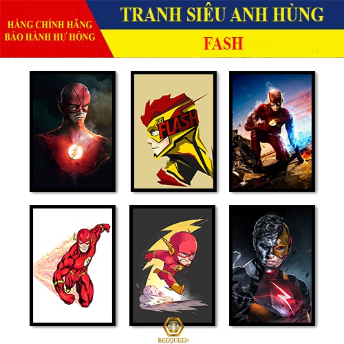 [MS1-25] Tranh Siêu Anh Hùng The Fash