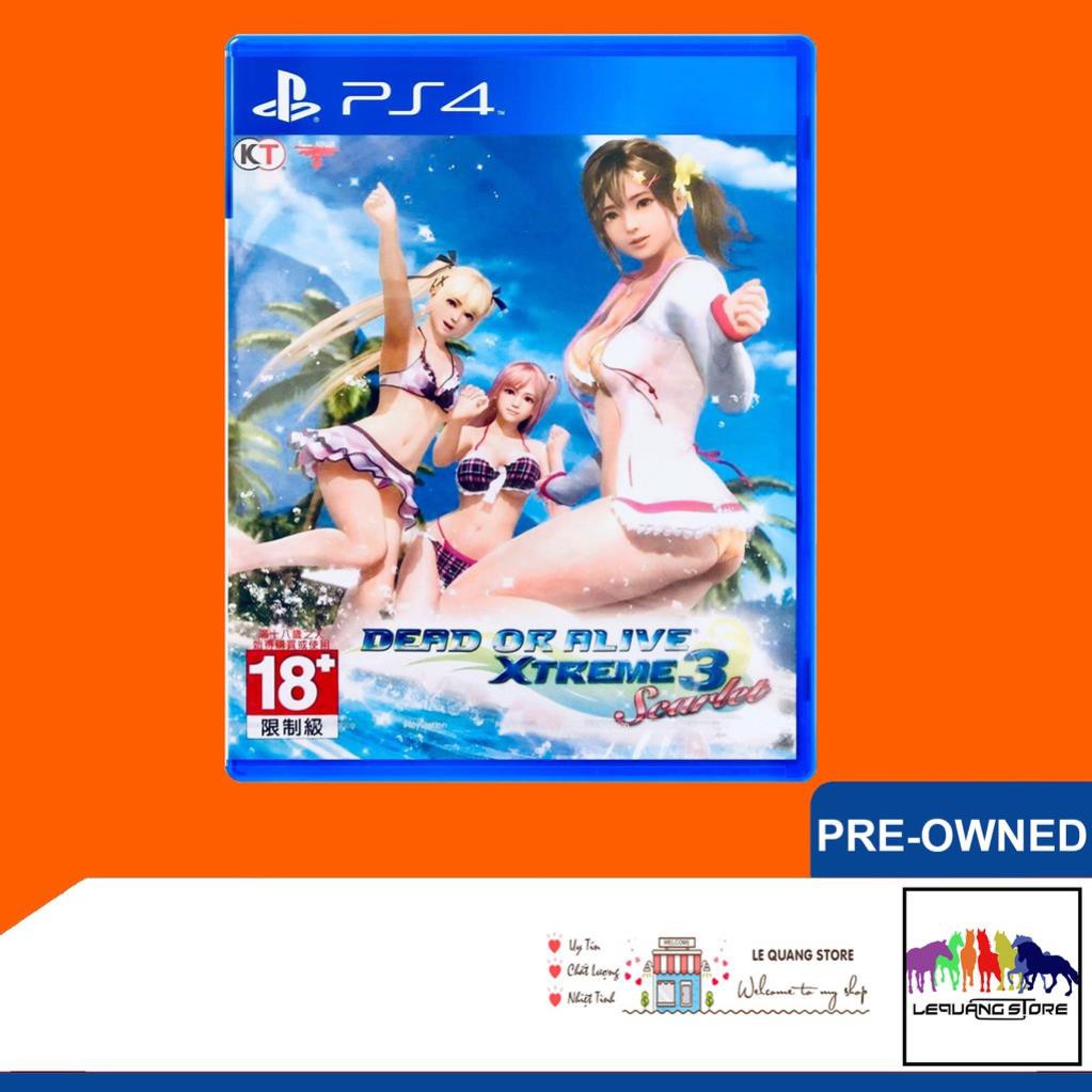 Đĩa game PS4: Dead or Alive Xtreme 3: Scarlet