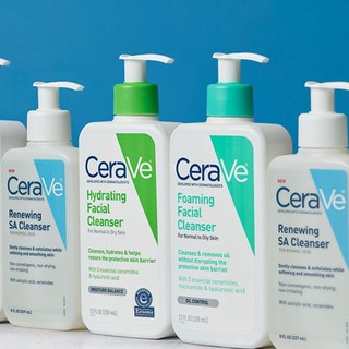 Sữa rửa mặt dịu nhẹ Cerave 236ml Pháp