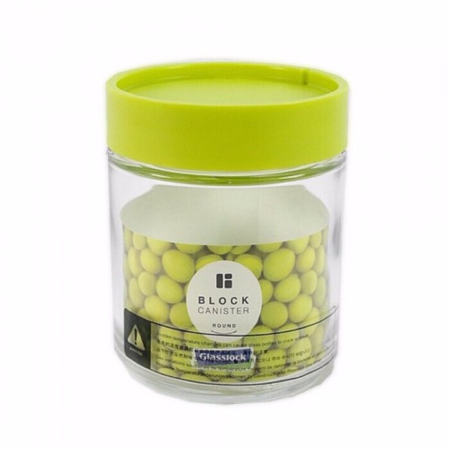 Hũ đựng thủytinh tròn Glasslock 400ml Ip607