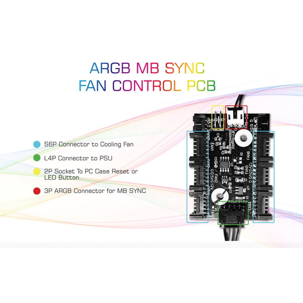 Quạt tản nhiệt, FAN Case XIGMATEK STARZ - X20A ARTIC ARGB