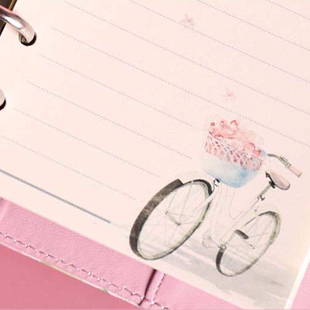Bộ 80 Tấm Giấy Lót Sổ Tay Họa Tiết Chiếc Lá Xinh Xắn