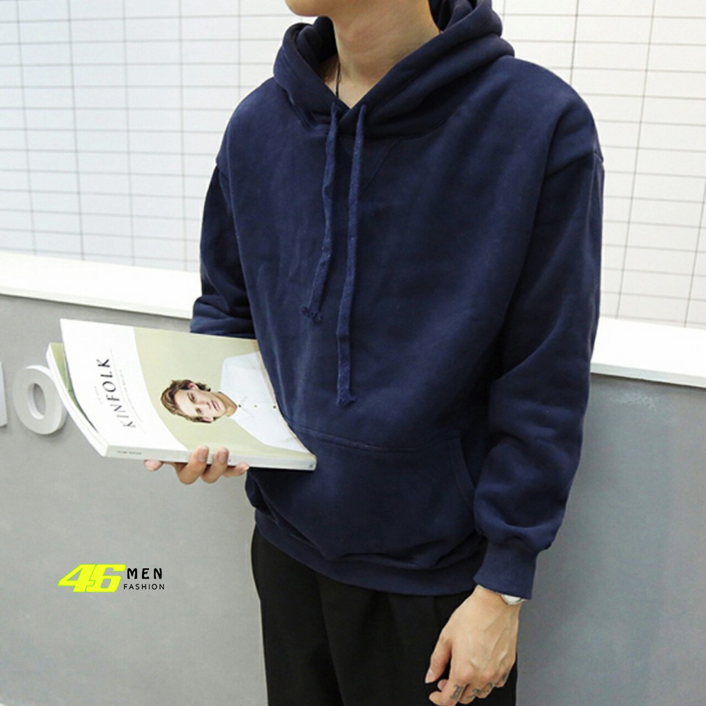 Áo khoác hoodie vải nỉ form vừa phối nón cực đẹp MFK025 | BigBuy360 - bigbuy360.vn