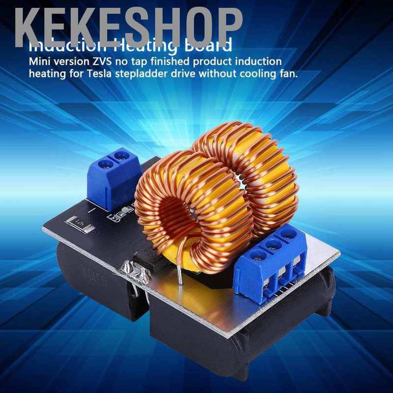 Kekeshop DC 5V-12V 120W ZVS Induction Heating Board Driver Module with For Tesla Coil