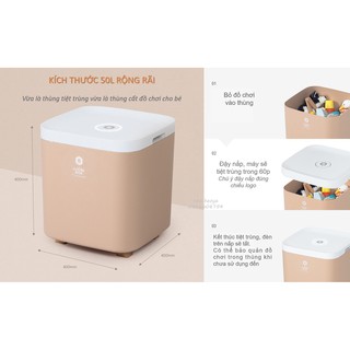 THÙNG TIỆT TRÙNG ĐỒ CHƠI JJOBI