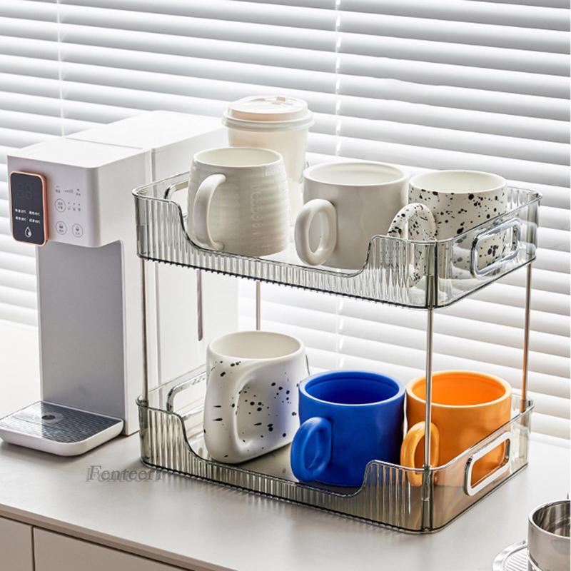 Kệ Đựng Đồ Dùng 2 Tầng Đa Năng Tiện Dụng Cho Gia Đình / Phòng Khách / Tiệc Tùng / Toilet