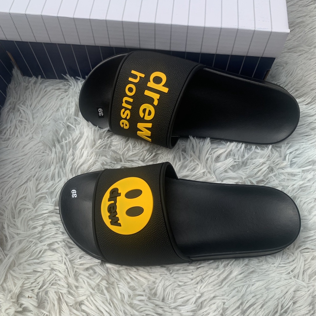 Dép quai ngang nam nữ hình mặt cười  siêu hot 2022