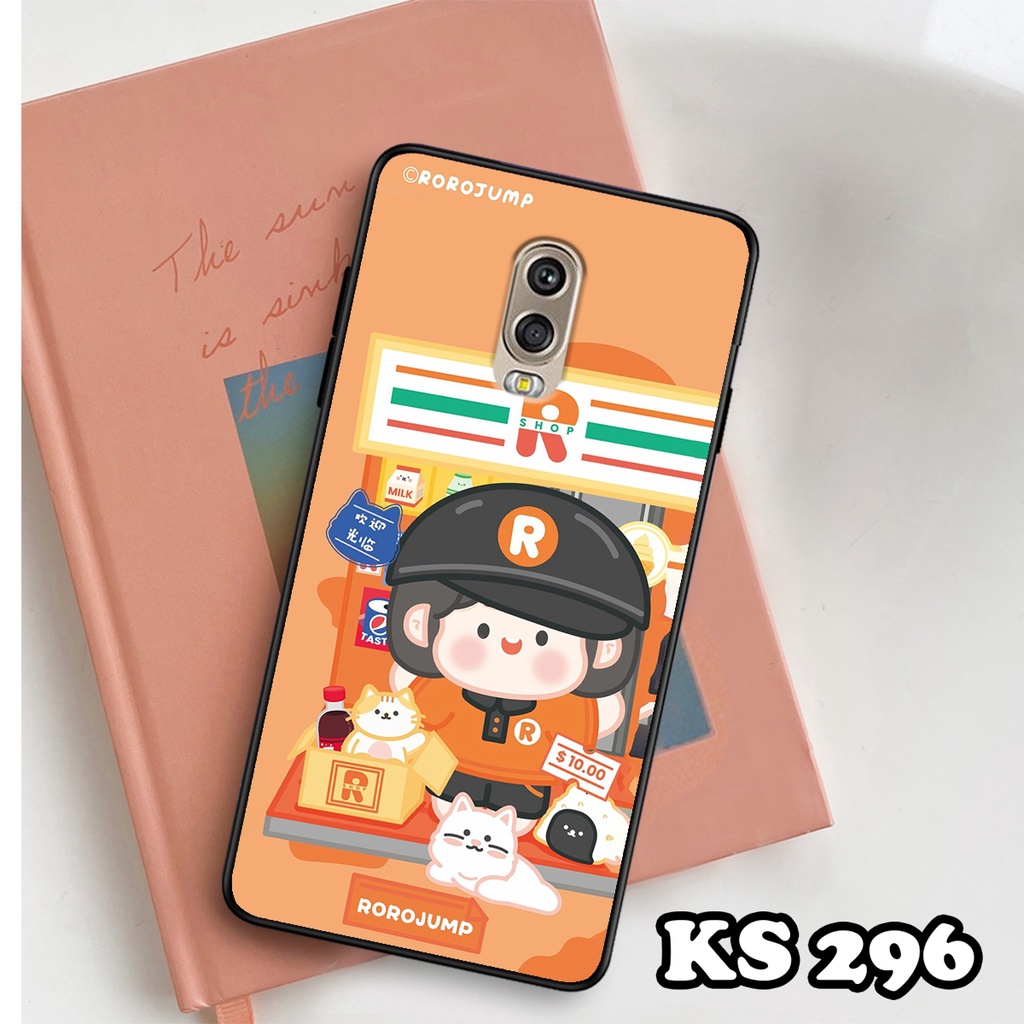 Ốp lưng Samsung J7 Pro - J7 Prime - J7 Plus - J7 2015 - J7 2016 - Ốp Samsung in hình Ngân hà &amp; Roro Jumb - Lưng nhám TPU