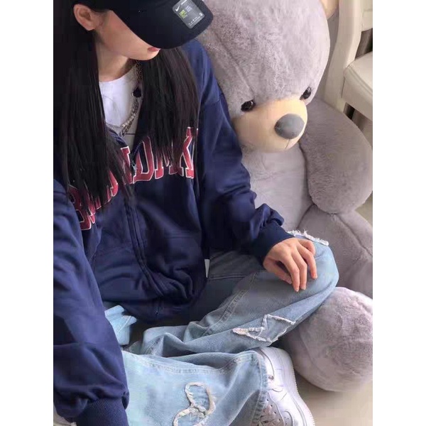 ÁO KHOÁC HOODIE ZIP NAM NỮ UNISEX FORM RỘNG KHÔNG LÓT BÔNG / HOODIE ZIP