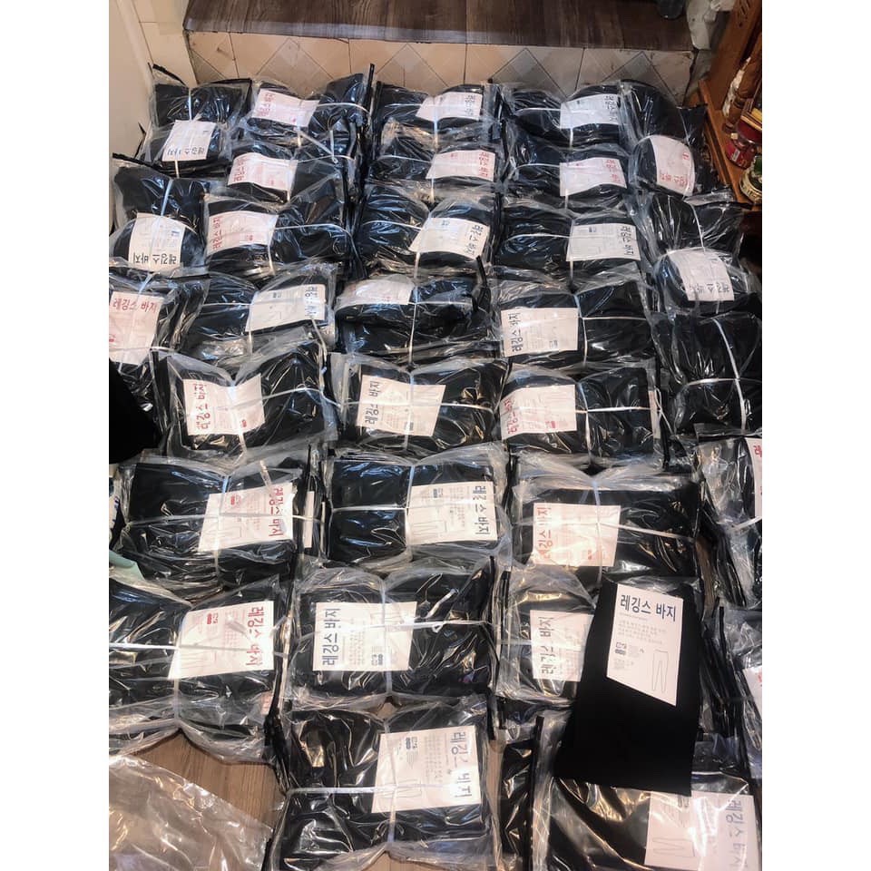 Quần legging nữ màu đen dáng dài slimfit cạp cao nâng mông tôn dáng, Quần legging thái | BigBuy360 - bigbuy360.vn