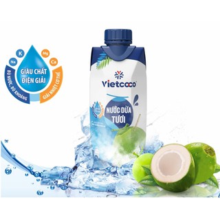 Nước dừa tươi Vietcoco 330ml ngon-bổ-rẻ