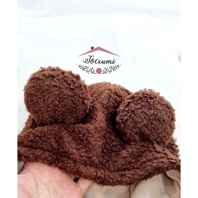 [KÈM KHẨU TRANG] KHOÁC GẤU NÂU CAFE XỊN SÒ XINH YÊU CHO BÉ [SIÊU PHẨM]