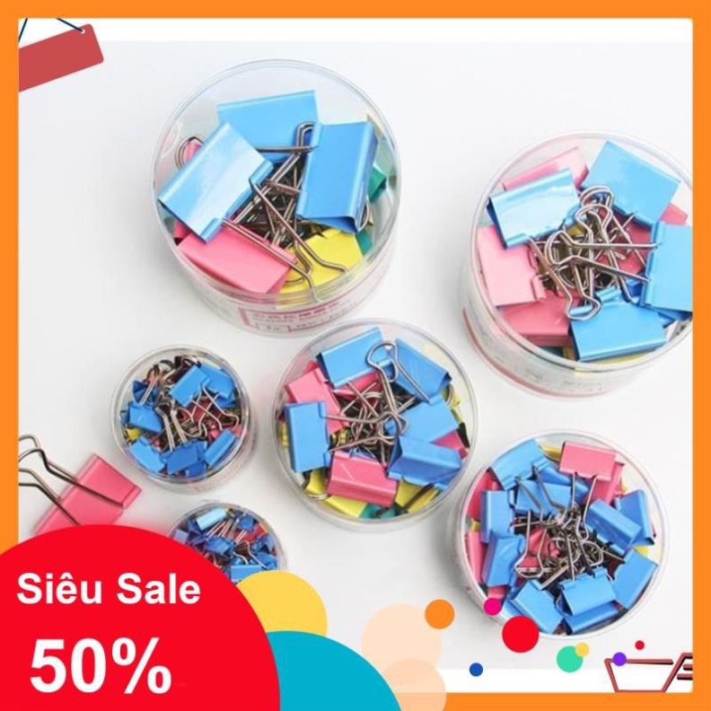Hộp kẹp bướm 32mm dùng để kẹp giấy tờ, xấp giấy độ đàn hồi lò xo tốt,không bị bung lỏng,lực kẹp khỏe 8238