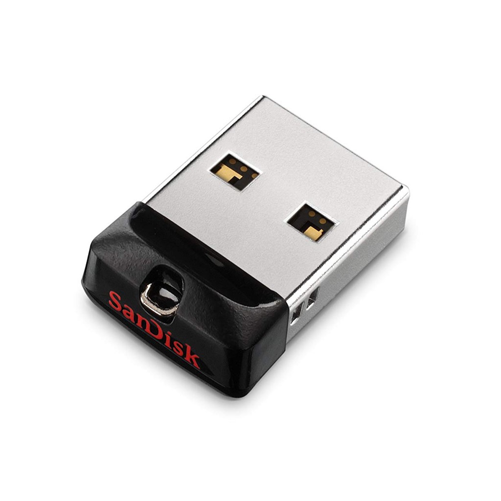 USB 2.0 SanDisk CZ33 64GB Cruzer Fit Flash Drive (SDCZ33-064G-G35)