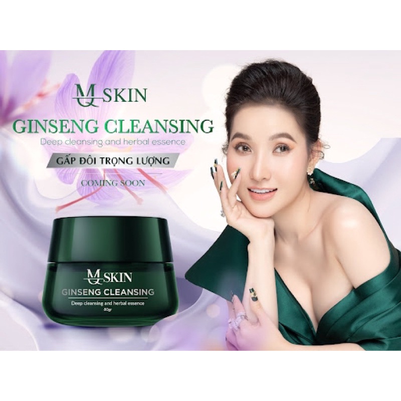 bột rữa mặt nhân sâm