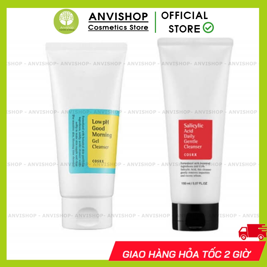 Sữa rửa mặt Cosrx đỏ Salicylic Acid Daily Gentle Cleanser 150ml