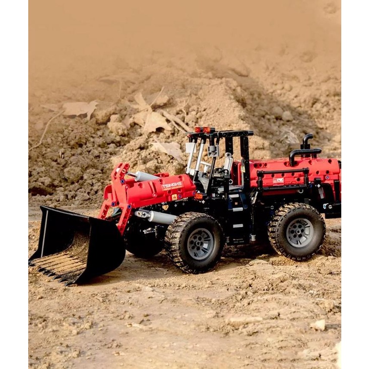 Mô hình lắp ghép máy xúc màu đỏ phiên bản 2022  - Chính hãng Xiaomi OneBot