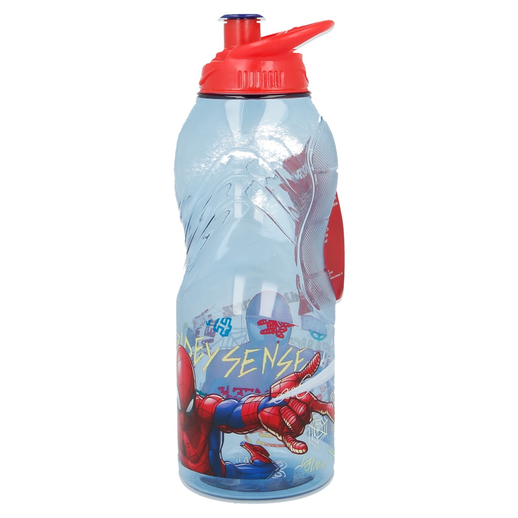 Bình nước bebé WAVE TRITAN SPIDERMAN GRAFFITI 400ML
