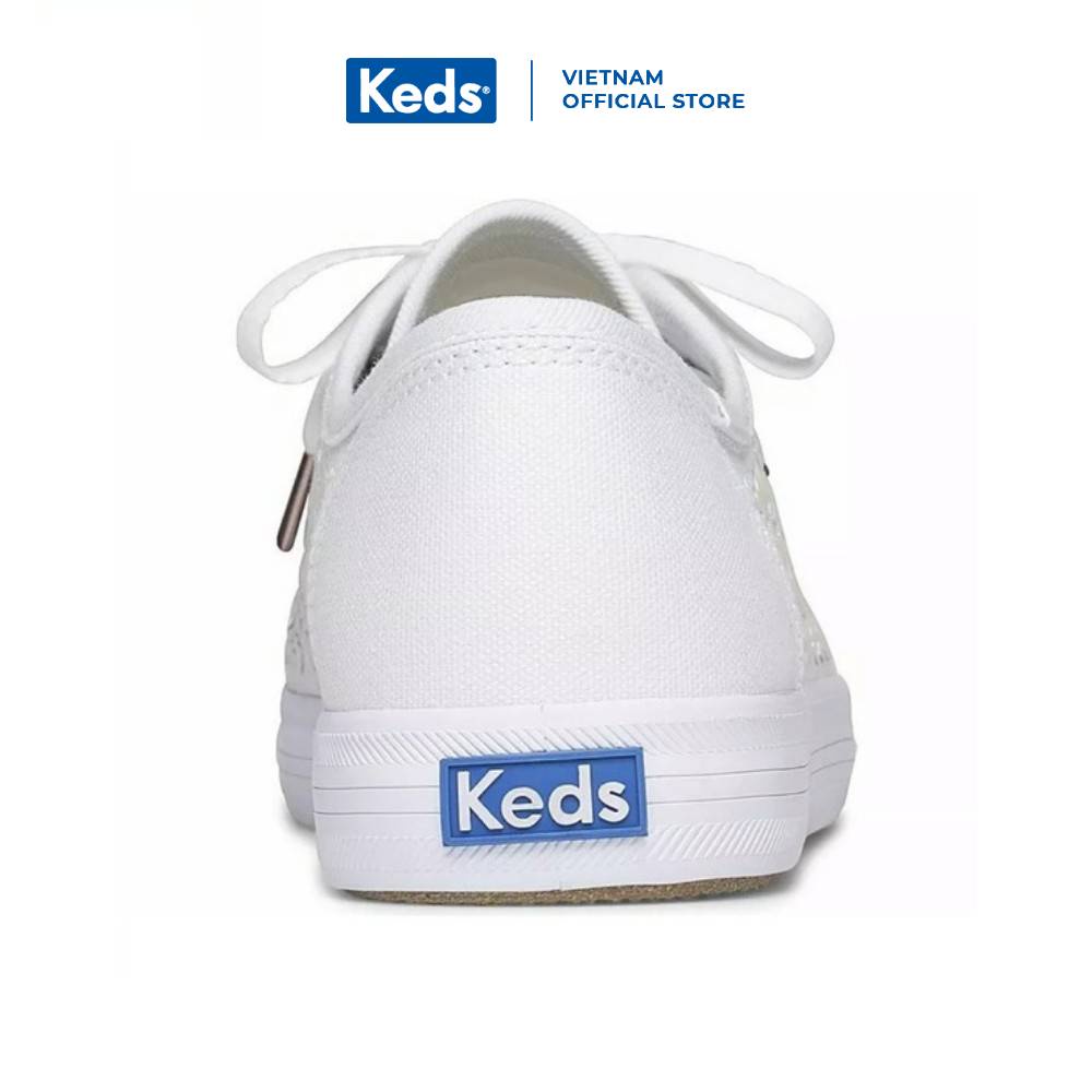 Giày Keds Nữ - Kickstart Iridescent Stud White - KD060087