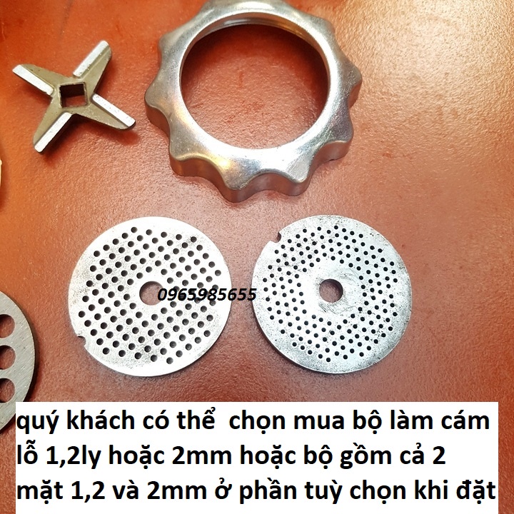 Máy làm cám chim máy đùn cám chim ép hạt cám cho chim chào mào chim khuyên làm bằng nhôm hợp kim loại tốt