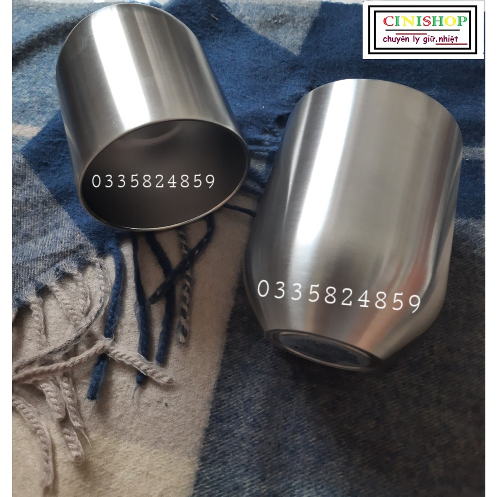 Cốc Giữ Nhiệt Inox 304  350ml Nhật Bãi _ CINISHOP