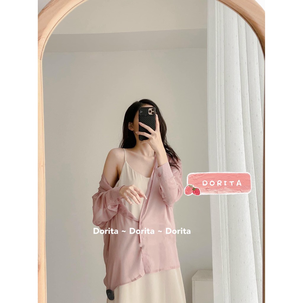 Váy 2 dây, đầm hai dây ulzzang, dáng dài, chất lụa dày dặn đẹp 307 - Dorita Boutique | WebRaoVat - webraovat.net.vn