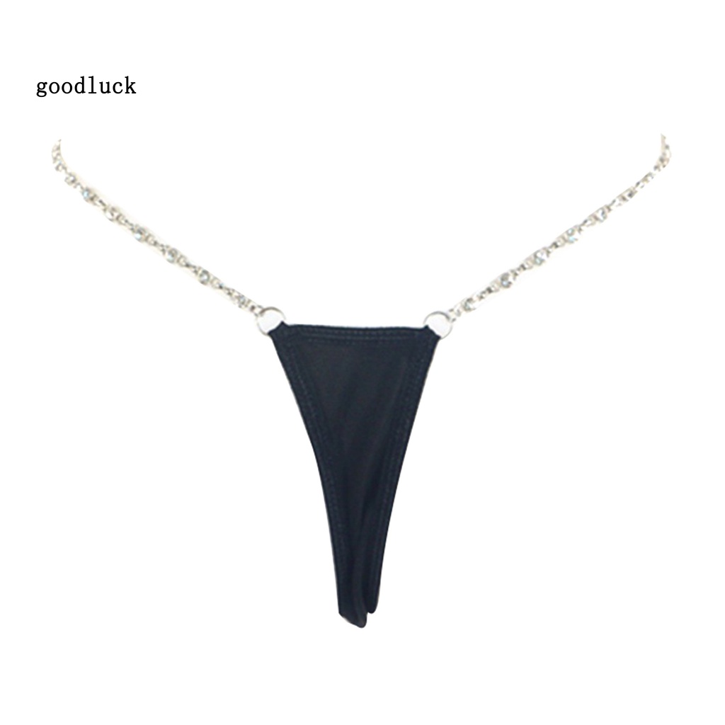 Chúc may mắn| Quần Lót Lọt Khe Phối Dây Xích Quyến Rũ