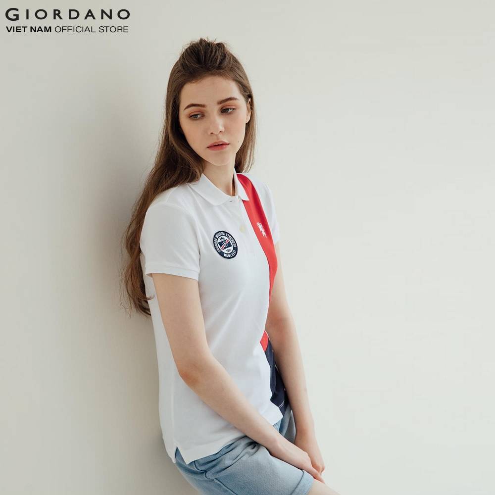 Áo Thun Có Cổ Nữ Giordano Polo 05319322