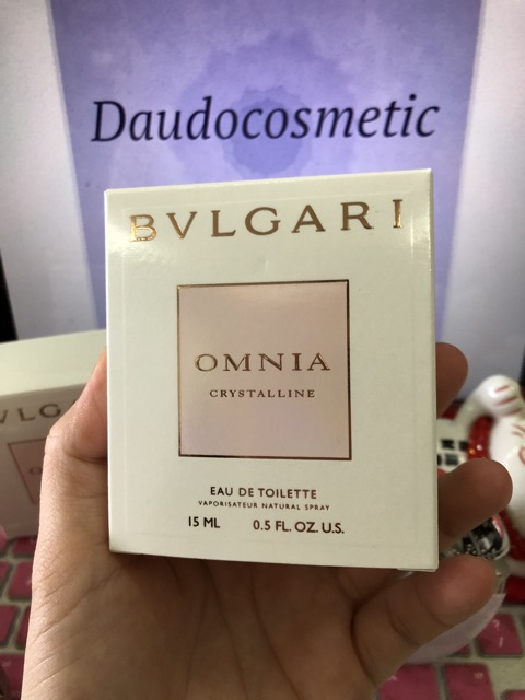 [ mini ] Nước hoa Bvlgari Omnia Crystalline EDT 15ml | BigBuy360 - bigbuy360.vn