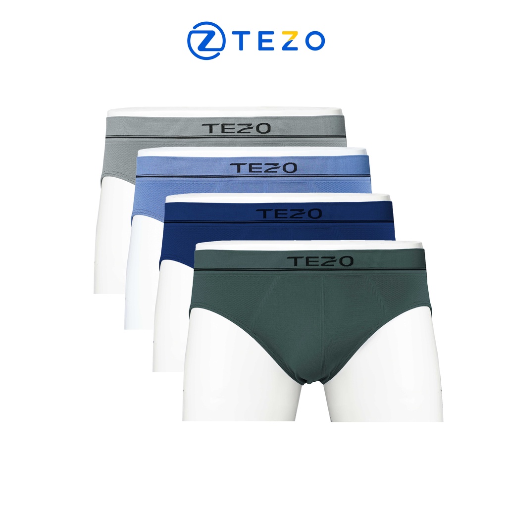 Quần sịp tam giác nam TEZO thoáng mát, thấm hút mồ hôi, vận động thoải mái 2112SCD001