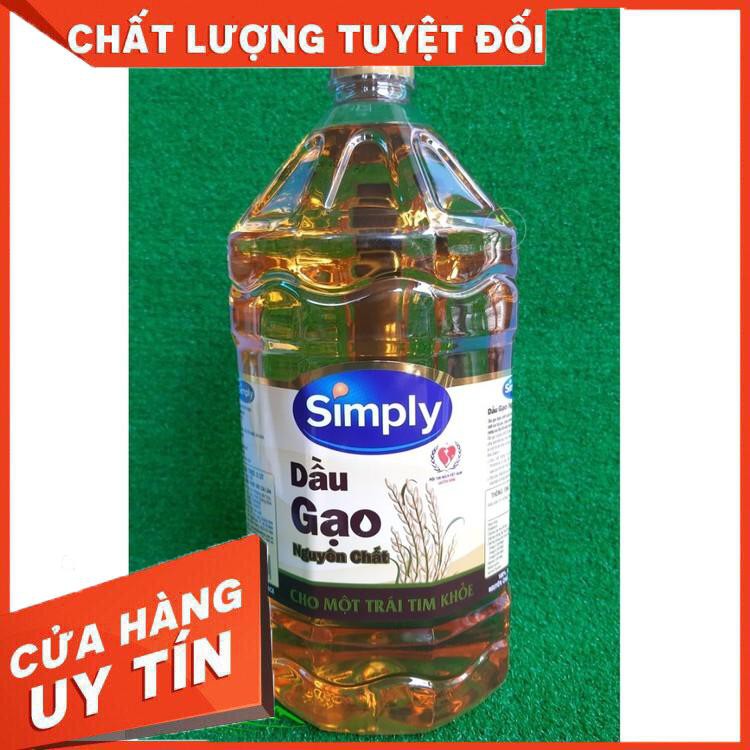 GIẢM GIÁ SỐC Dầu gạo Simply 2L