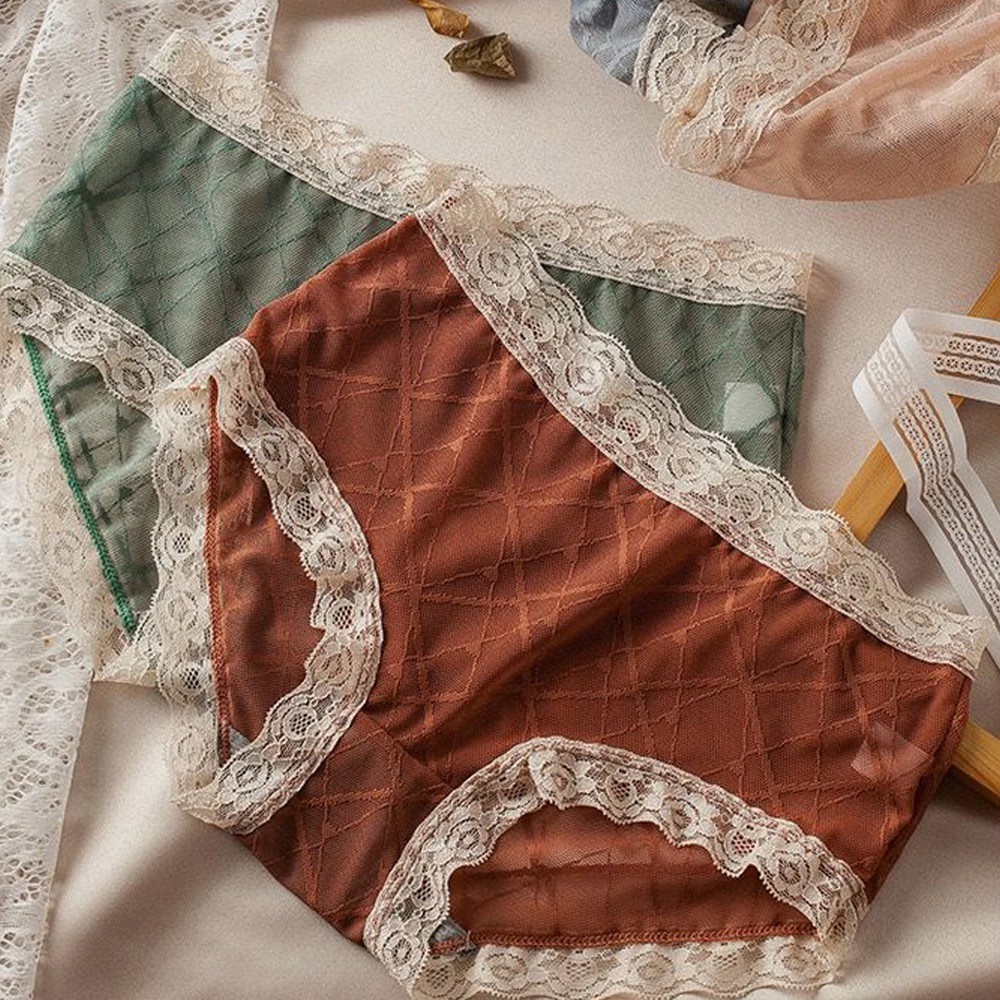 Quần Lót Lưới Viền Ren Gợi Cảm Thời Trang Cho Nữ | BigBuy360 - bigbuy360.vn