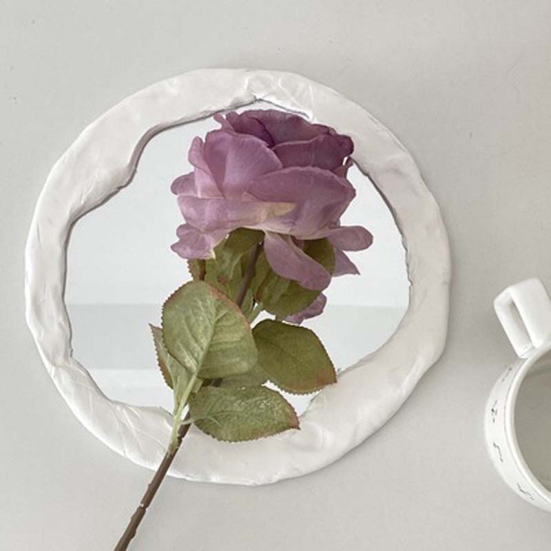 Bó hoa hồng giả bằng lụa phong cách vintage