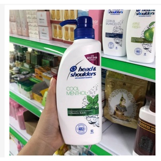 Dầu Gội Đầu Head & Shoulder Thái Lan bạc hà chai lớn 850ml
