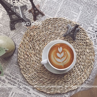 TẤM LÓT BÀN ĂN, LỌ HOA BẰNG CÓI CAO CẤP, SEAGRASS PLACEMAT