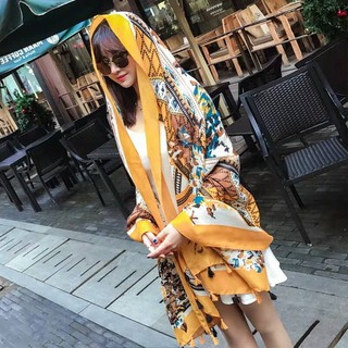 Khăn Choàng Boho Cao Cấp Loại Dày ( ảnh thật )
