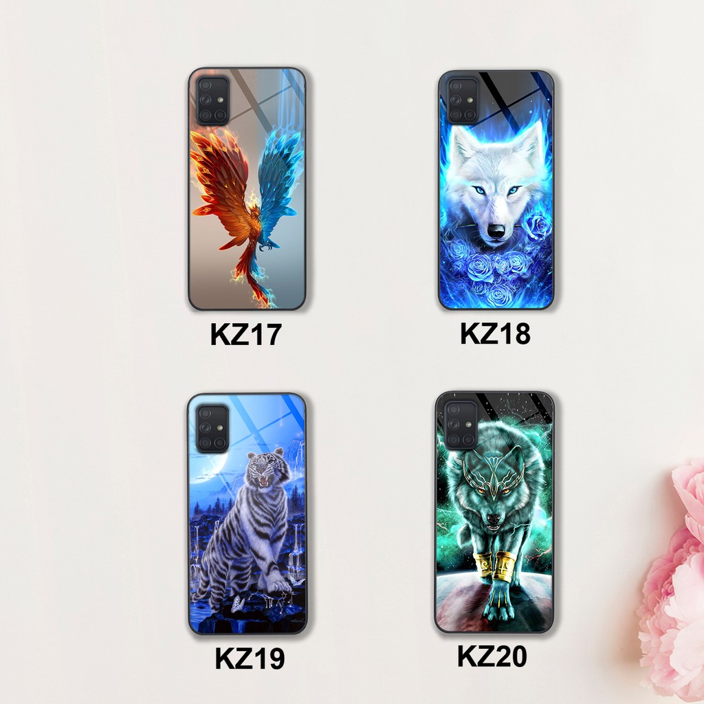 Ốp lưng kính CƯỜNG LỰC điện thoại SAMSUNG A51 - A71 in hình rồng sói Doremist | BigBuy360 - bigbuy360.vn