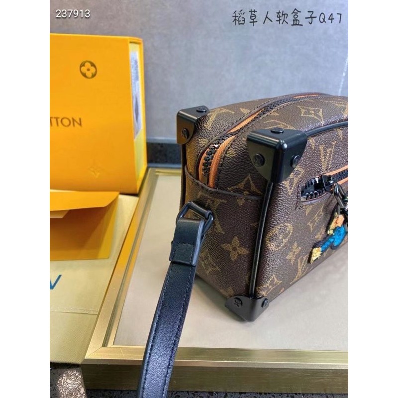 Túi đeo chéo dạng hộp LV cao cấp