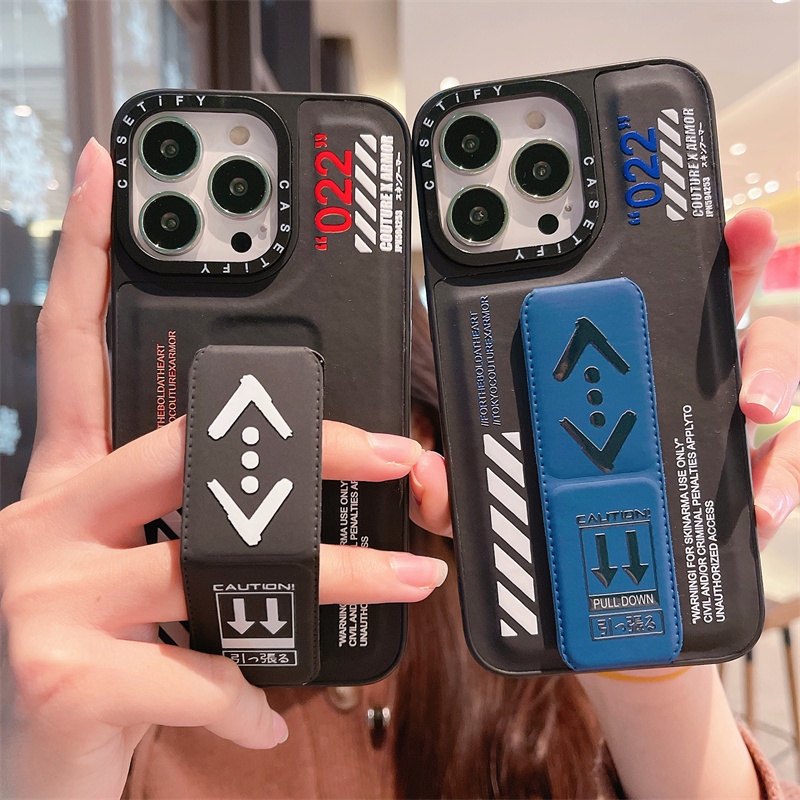Ốp Điện Thoại Nhựa PVC Chống Sốc Có Giá Đỡ 3D Cho iPhone 14 Pro13 12 iPhone 7 8 Plus X XR XS Max 11 pro Max